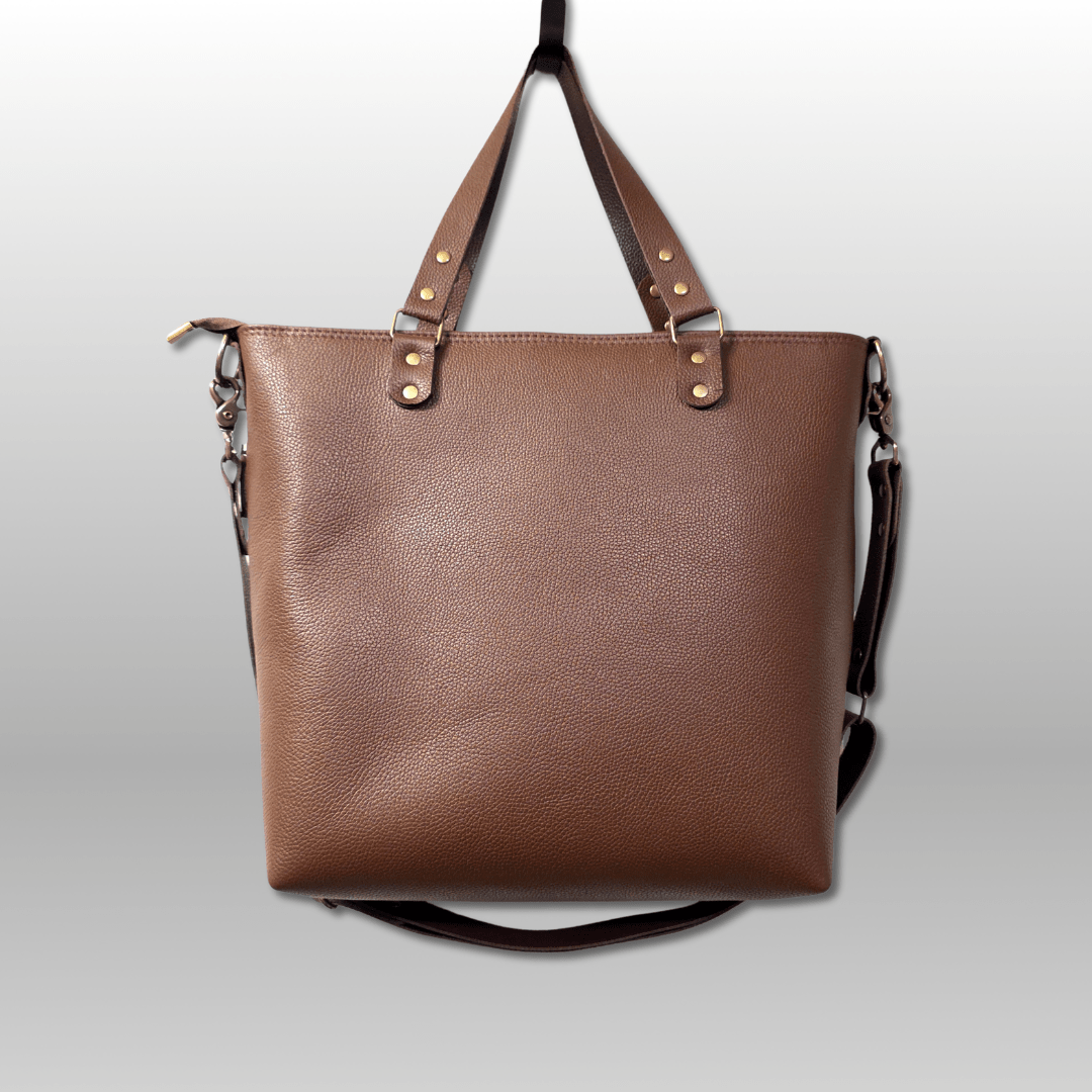 Brooke leather tote - Crafty Juniper