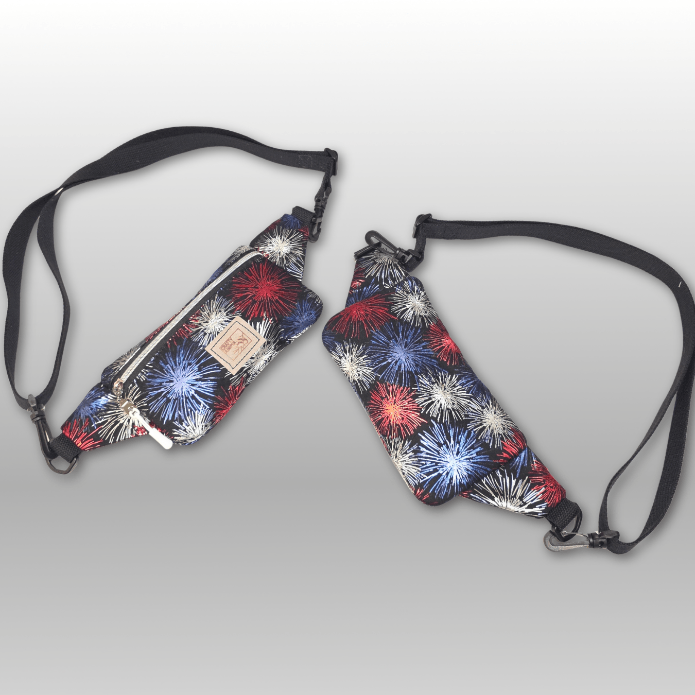 Bum Bag in Fireworks Cotton - Crafty Juniper