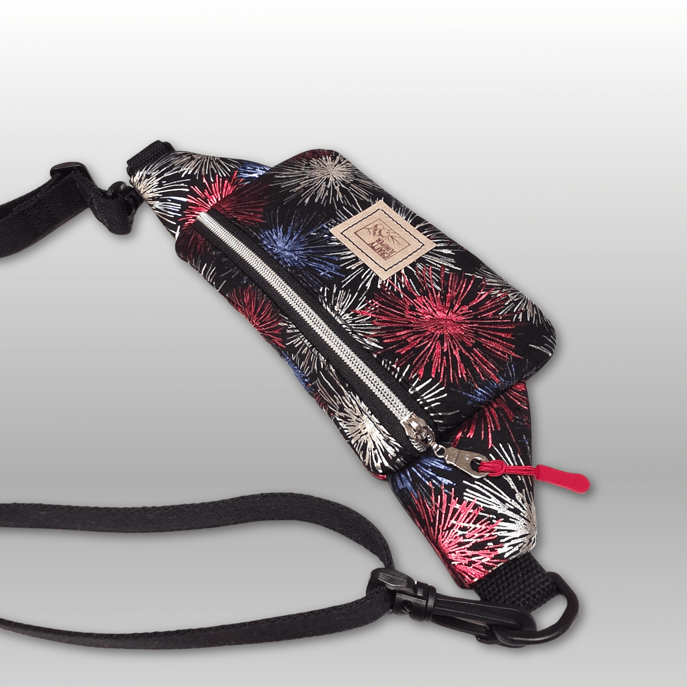 Bum Bag in Fireworks Cotton - Crafty Juniper