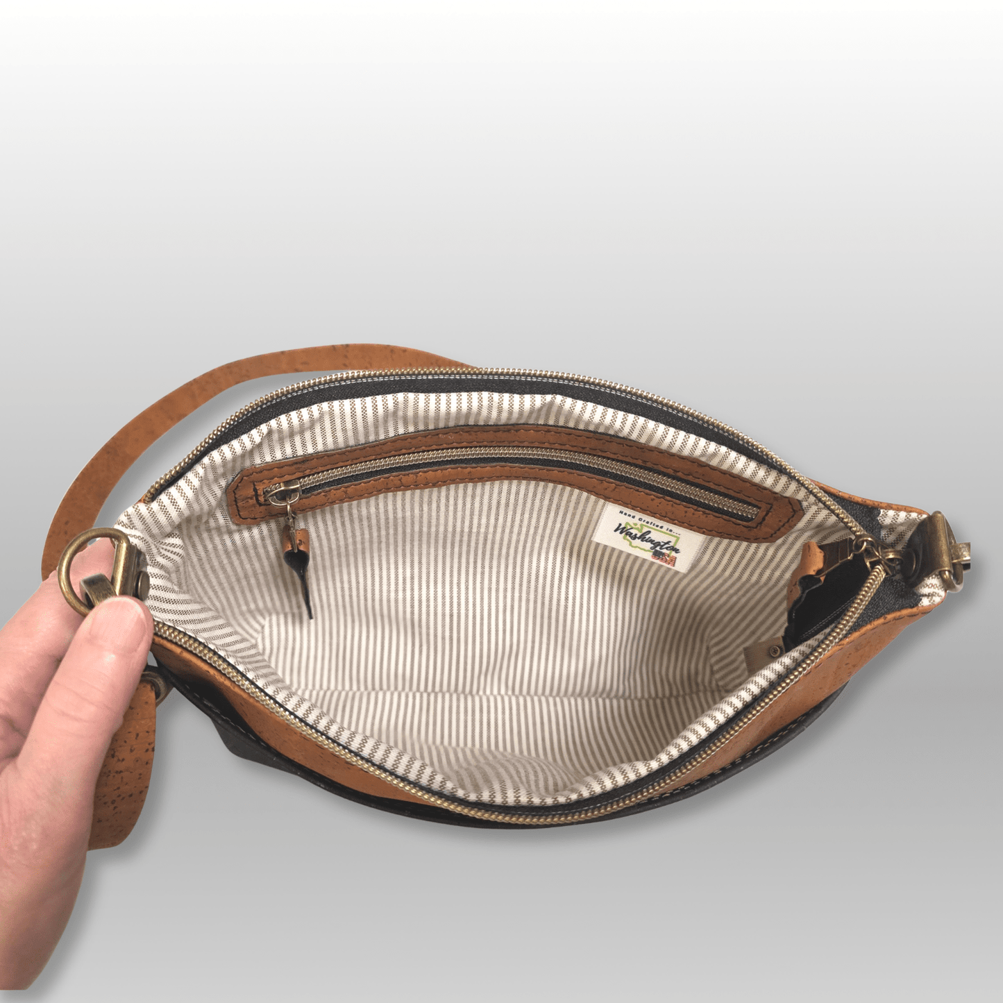 Callisto Cork Crossbody - Crafty Juniper