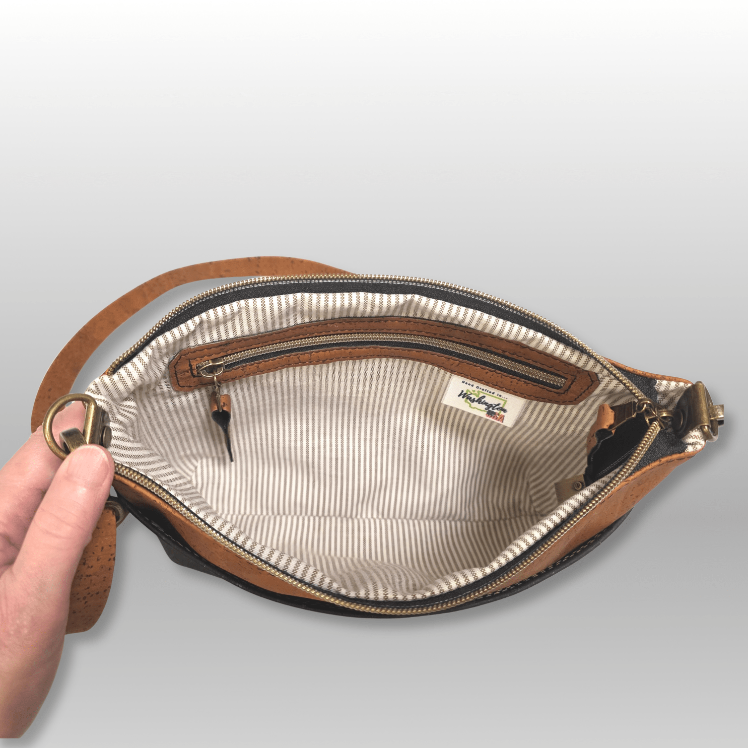 Callisto Cork Crossbody - Crafty Juniper