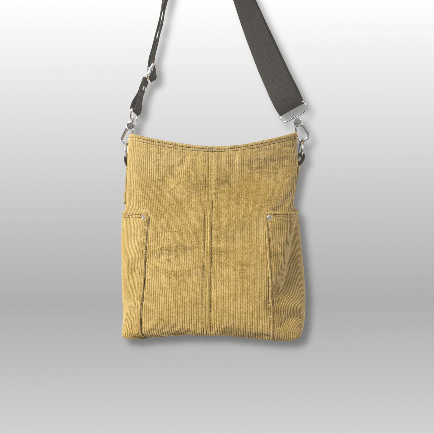 Compass Bag in Corduroy - Crafty Juniper