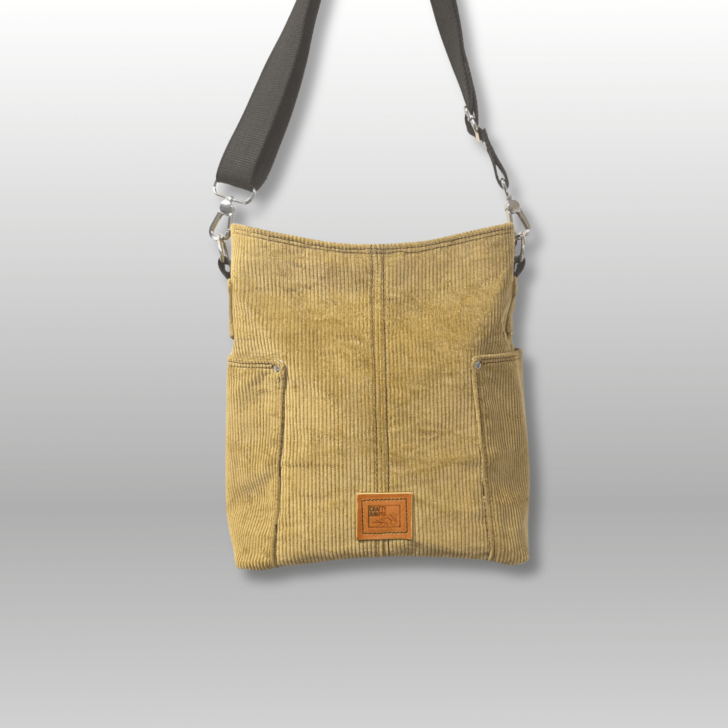 Compass Bag in Corduroy - Crafty Juniper