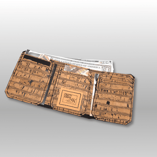 Cork Trifold Wallet - Crafty Juniper