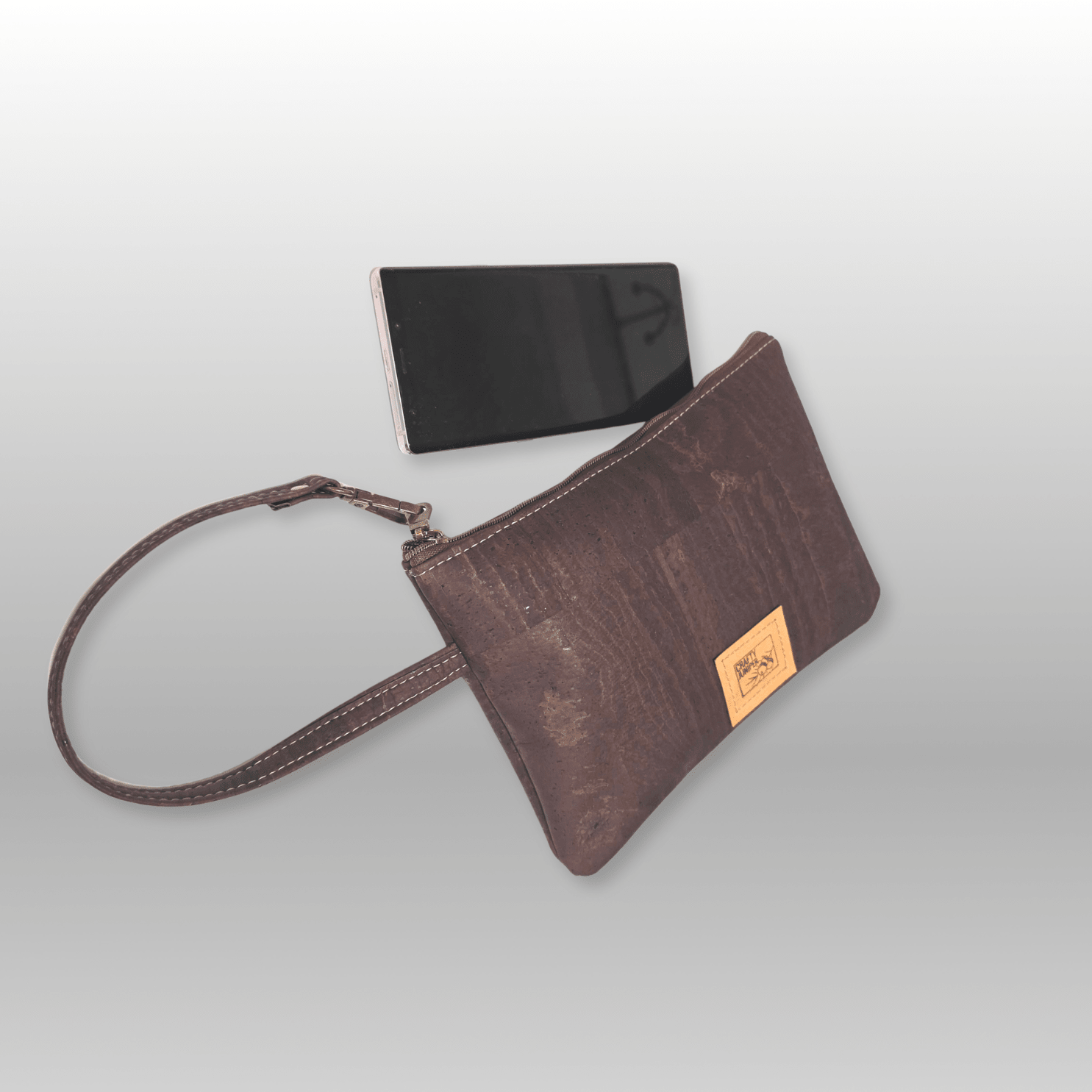 Cork Wristlet Clutch - Crafty Juniper