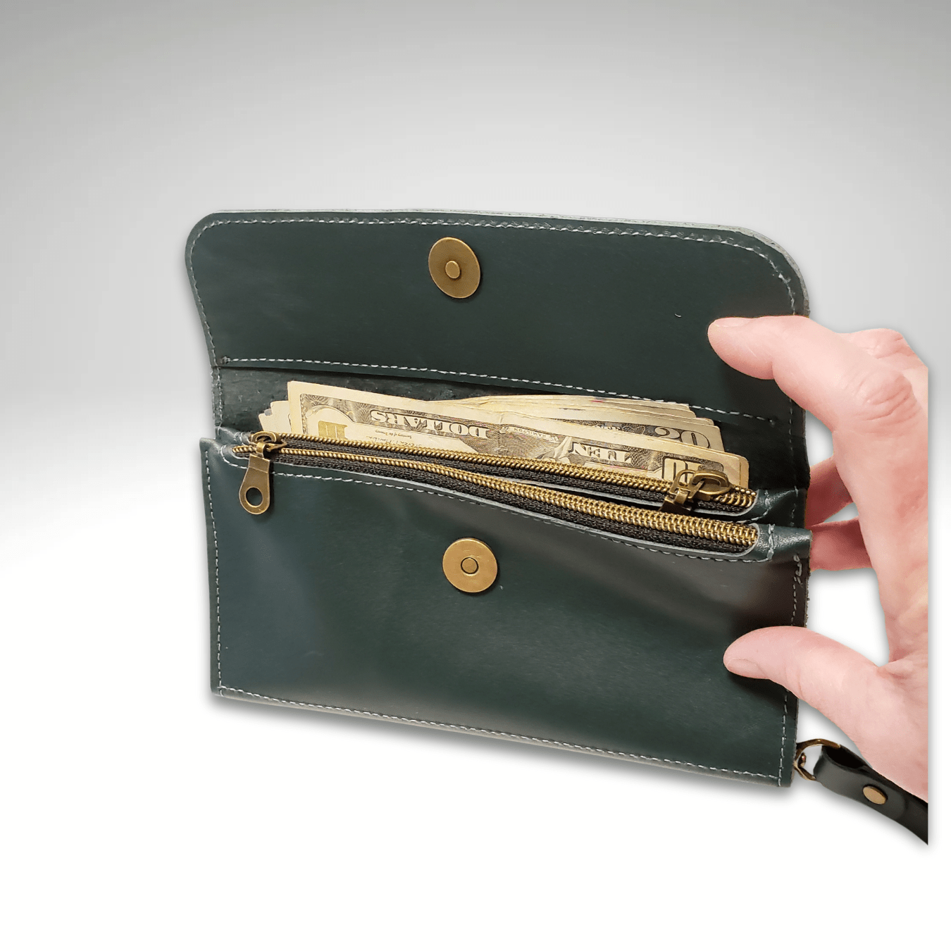 Essentials Leather Wallet - Crafty Juniper