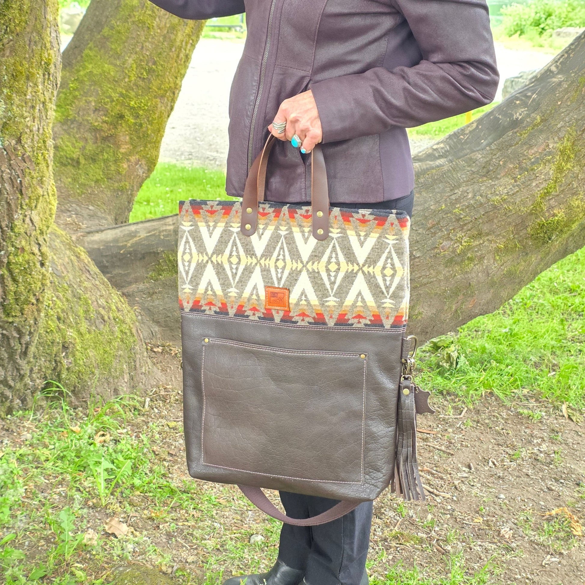 Fold Over Tote - Crafty Juniper
