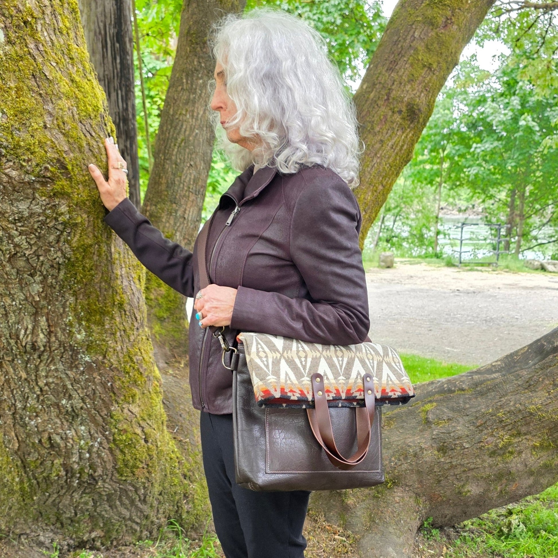 Fold Over Tote - Crafty Juniper