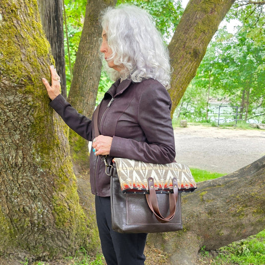 Fold Over Tote - Crafty Juniper