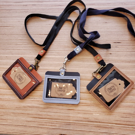ID Badge Holder - Crafty Juniper