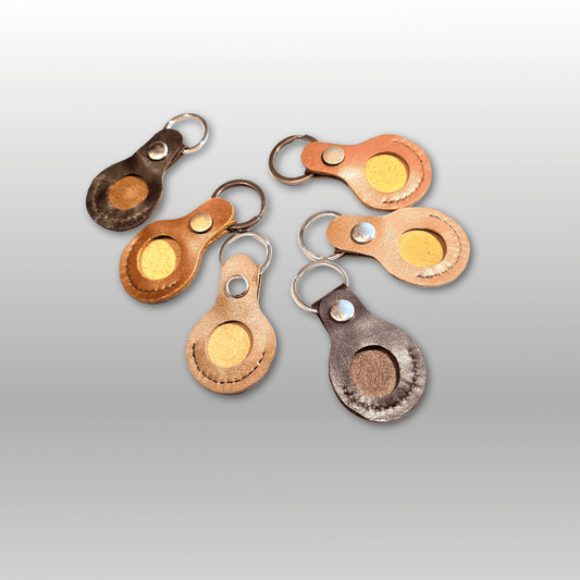 Leather Airtag Case - Crafty Juniper