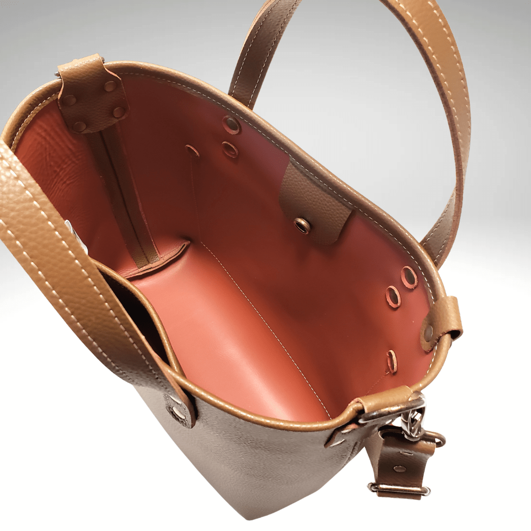 Leather Brooke Mini Tote - Crafty Juniper