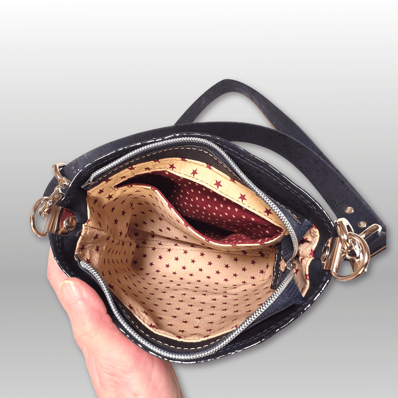 Mini Box Tote in Cork - Crafty Juniper