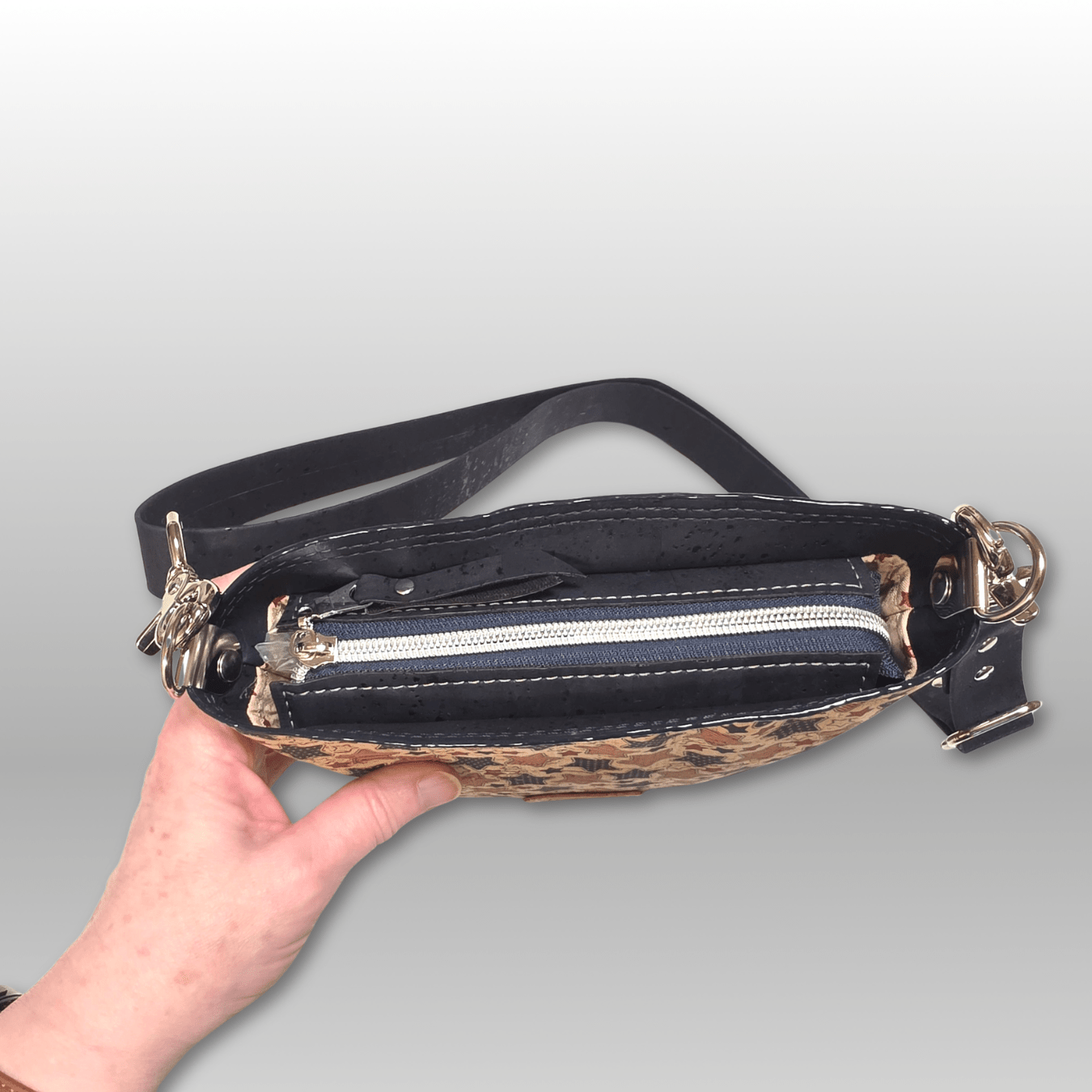Mini Box Tote in Cork - Crafty Juniper