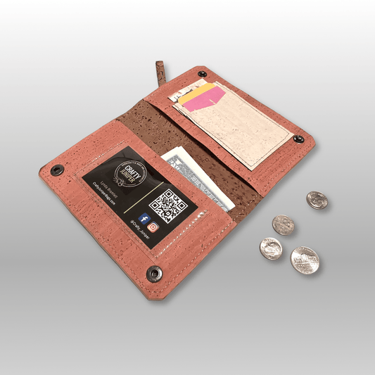 Mini Cork Wallet[ - Crafty Juniper