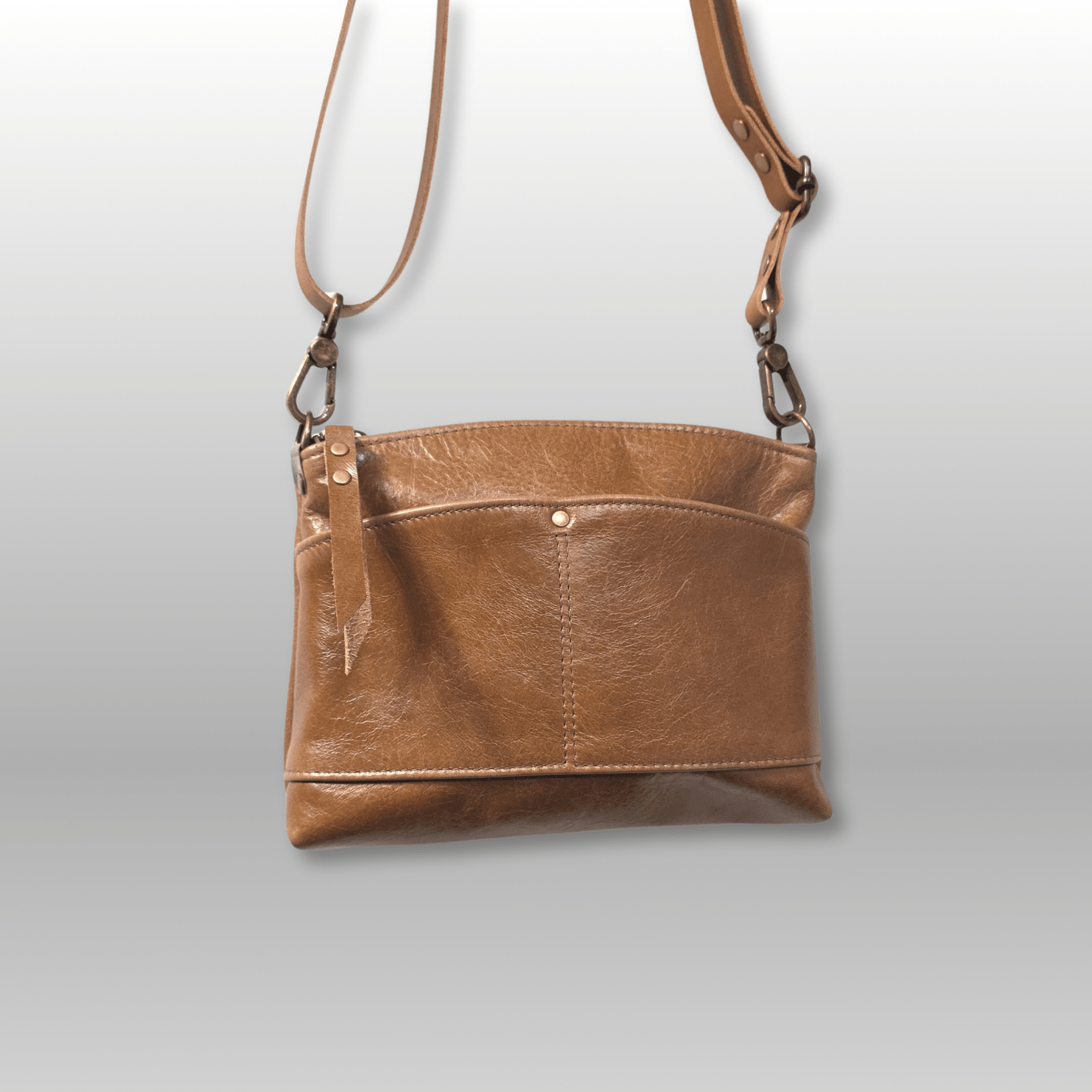 Mini Leather Crossbody Bag - Crafty Juniper