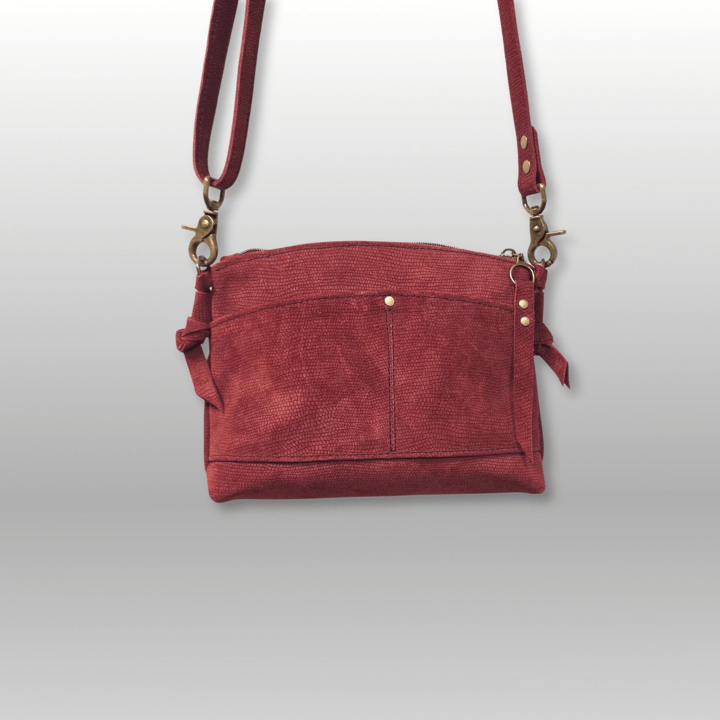 Mini Leather Crossbody Bag - Crafty Juniper