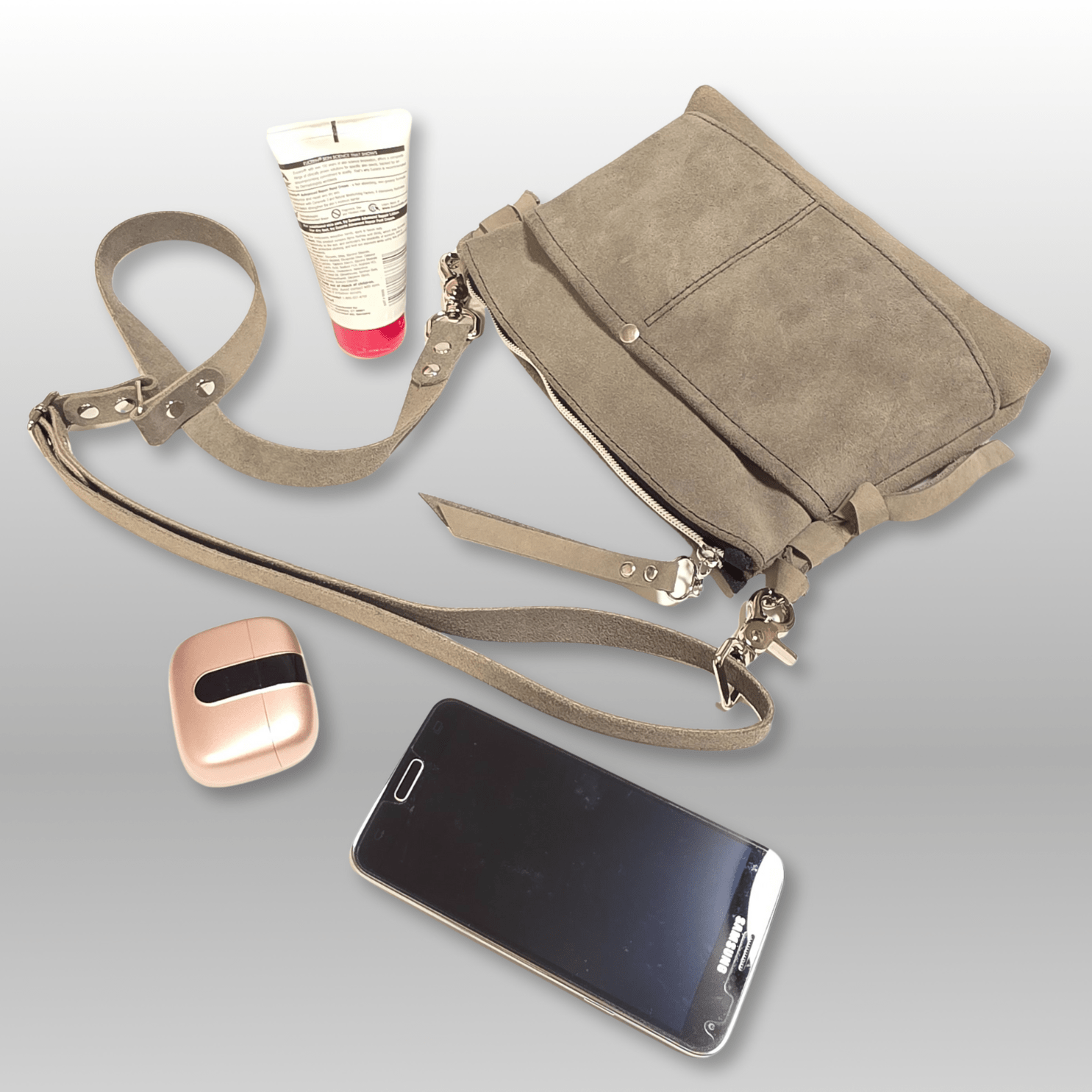 Mini Leather Crossbody Bag - Crafty Juniper