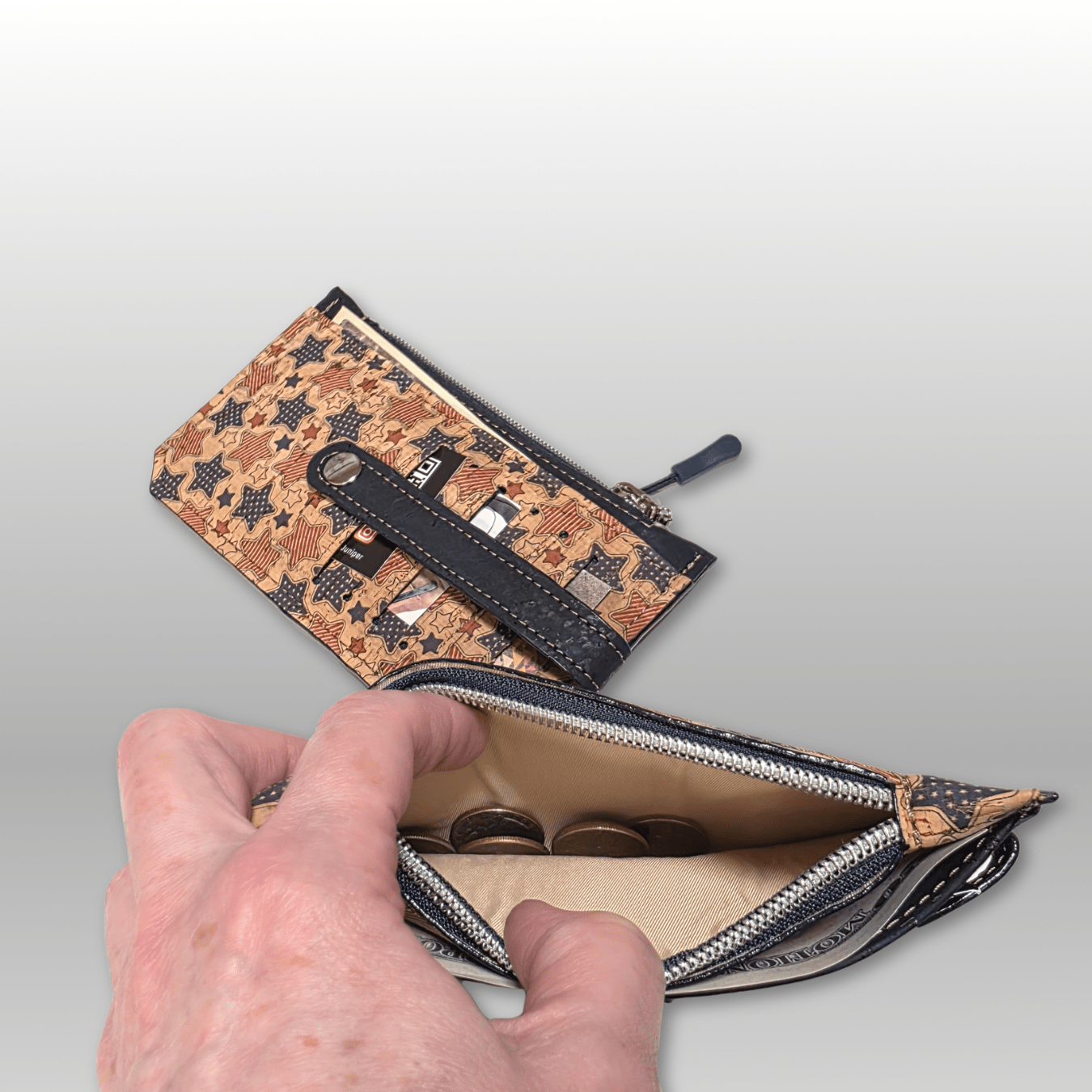 Purse Pal Wallet in Cork - Crafty Juniper