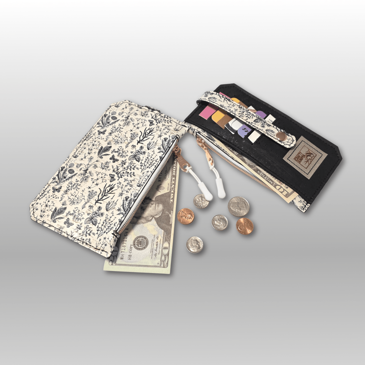 Purse Pal Wallet in Cork - Crafty Juniper