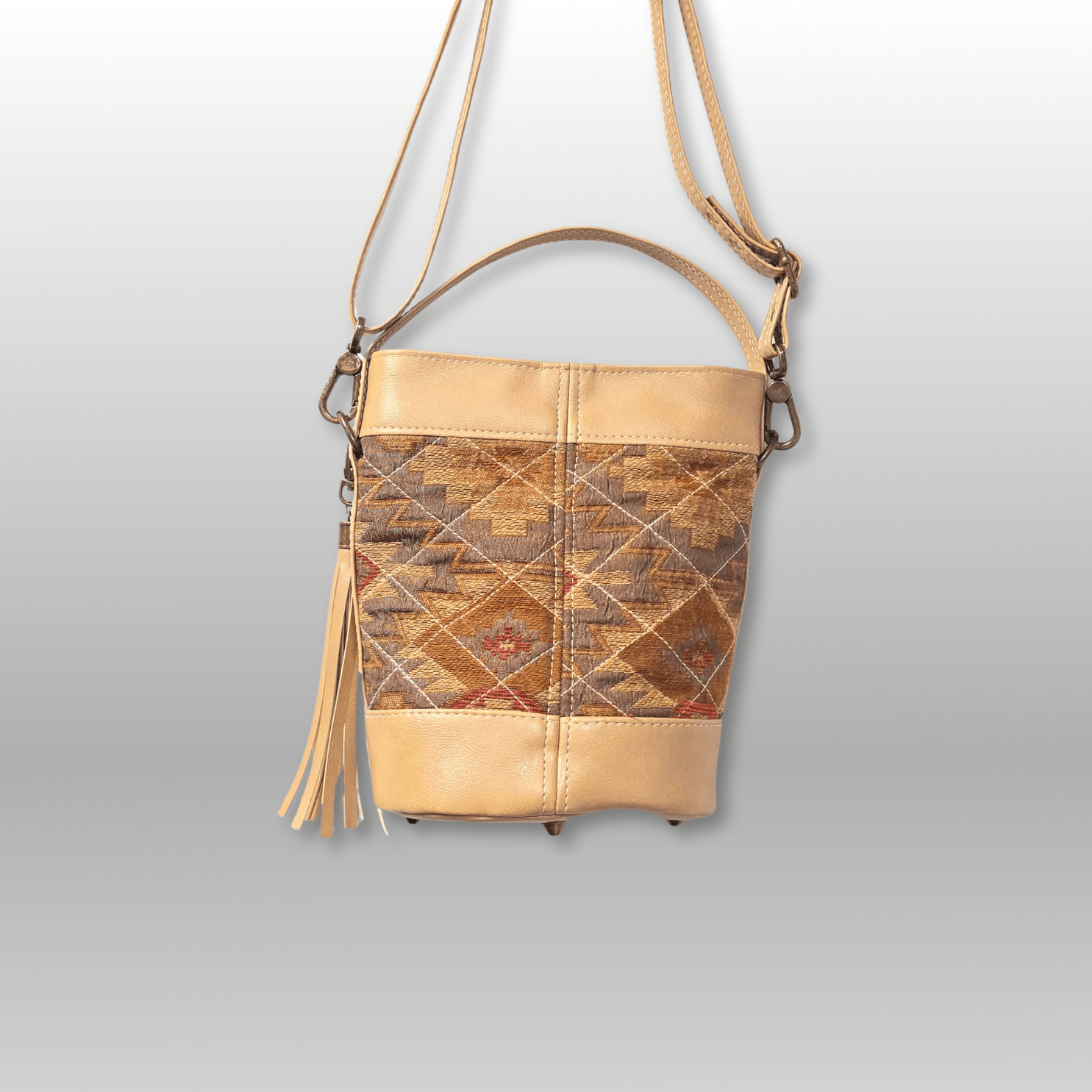 Sabrina Mini Bucket Bag - Crafty Juniper