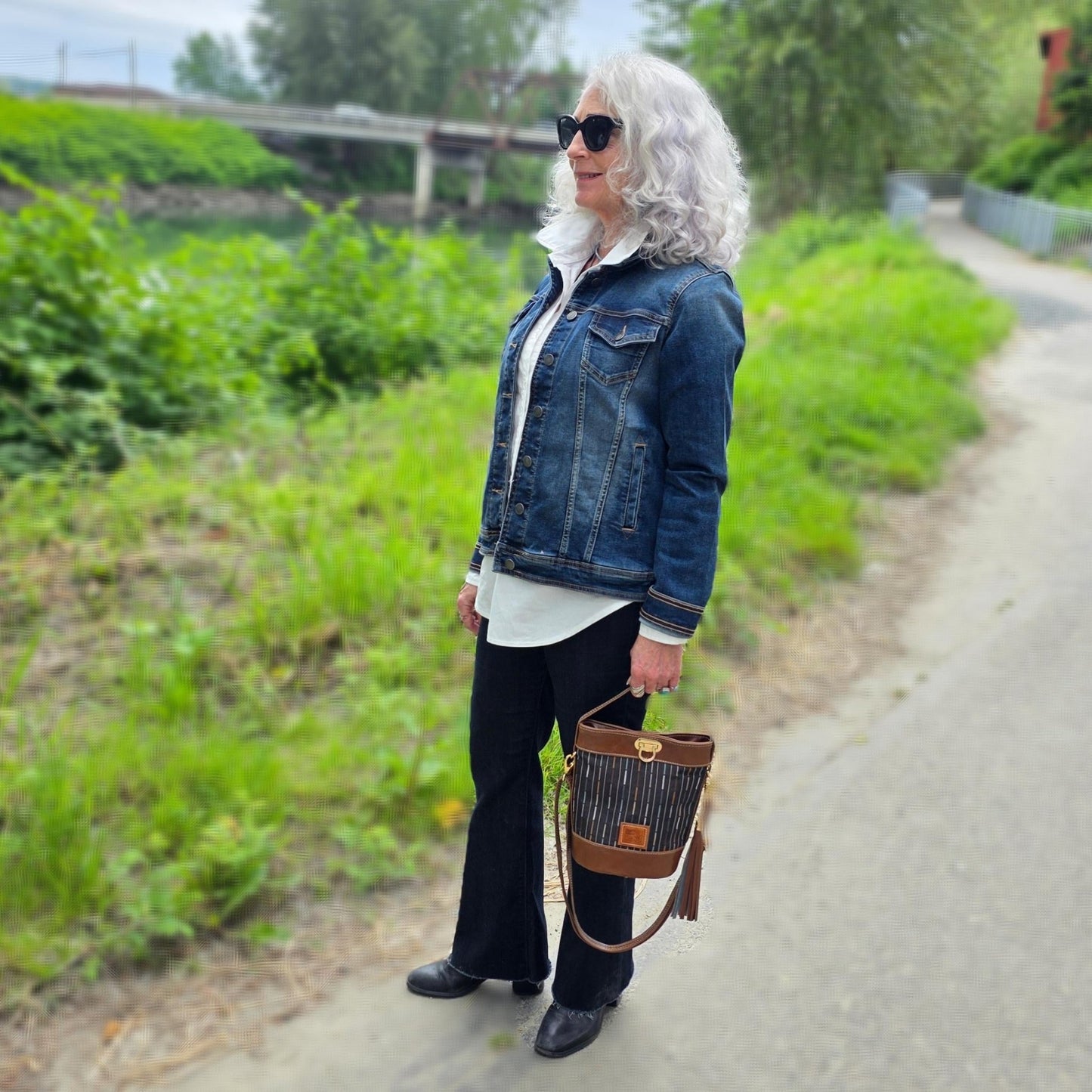 Sabrina Mini Bucket Bag - Crafty Juniper