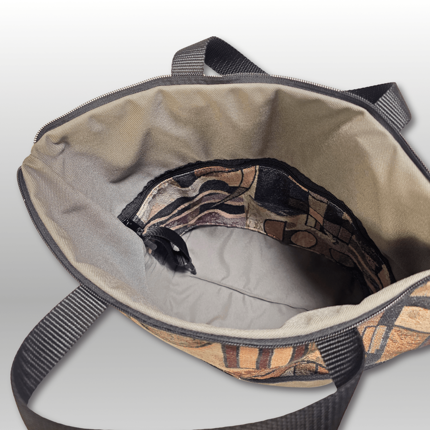 Seattle Bag in Tapestry Fabric - Crafty Juniper