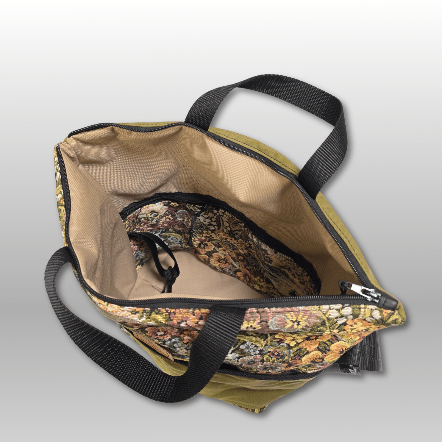 Seattle Bag in Tapestry Fabric - Crafty Juniper