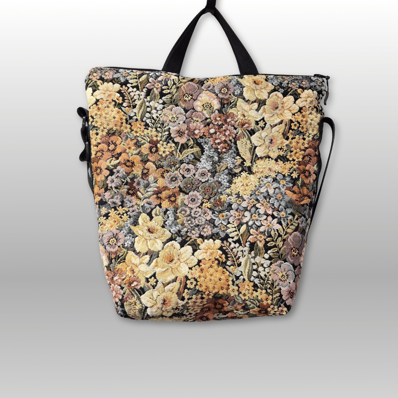 Seattle Bag in Tapestry Fabric - Crafty Juniper