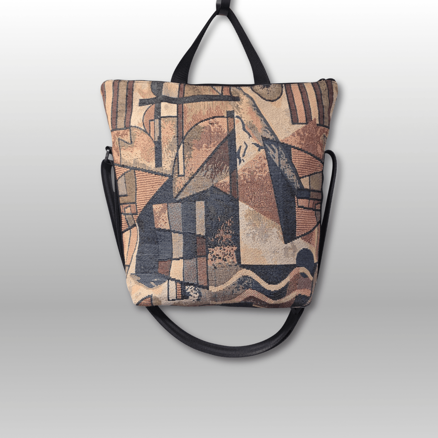 Seattle Bag in Tapestry Fabric - Crafty Juniper