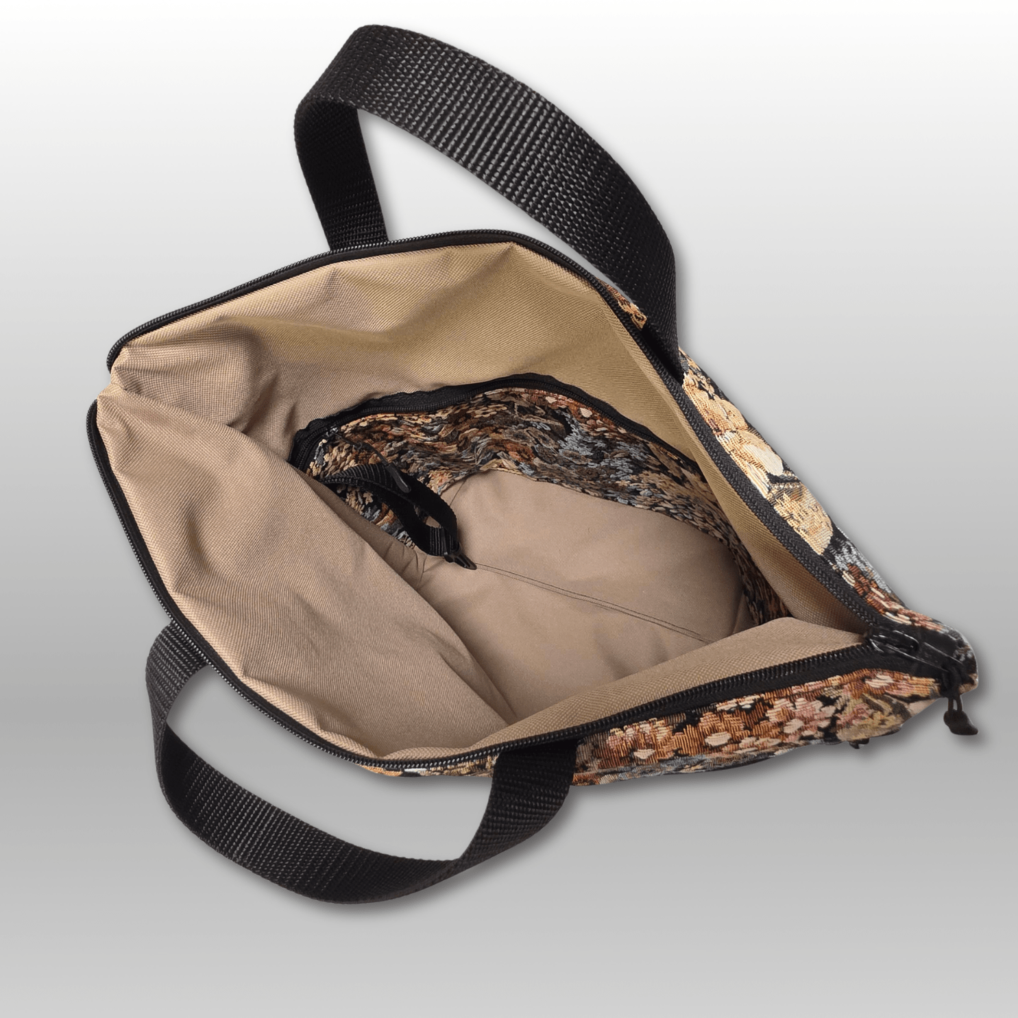 Seattle Bag in Tapestry Fabric - Crafty Juniper