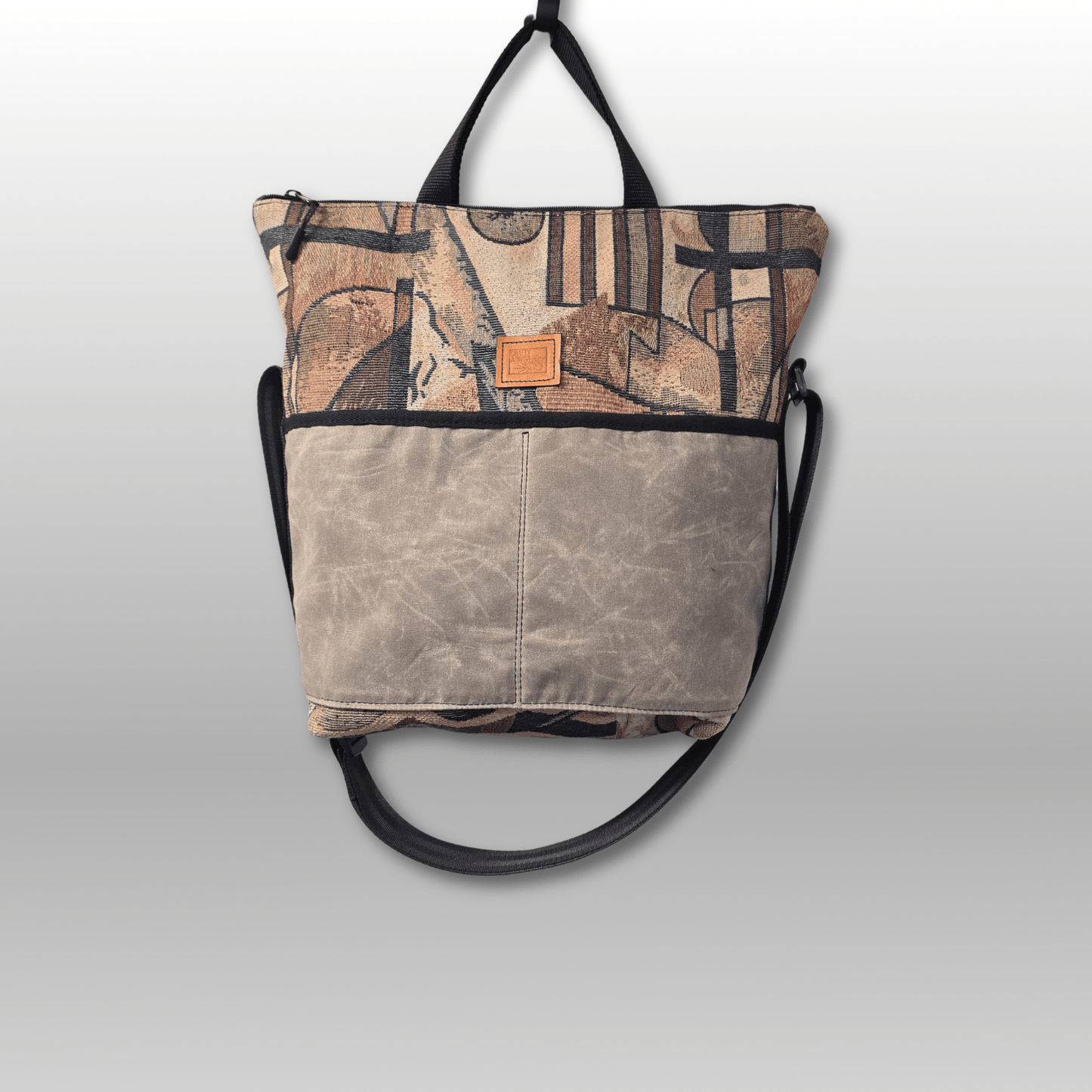 Seattle Bag in Tapestry Fabric - Crafty Juniper