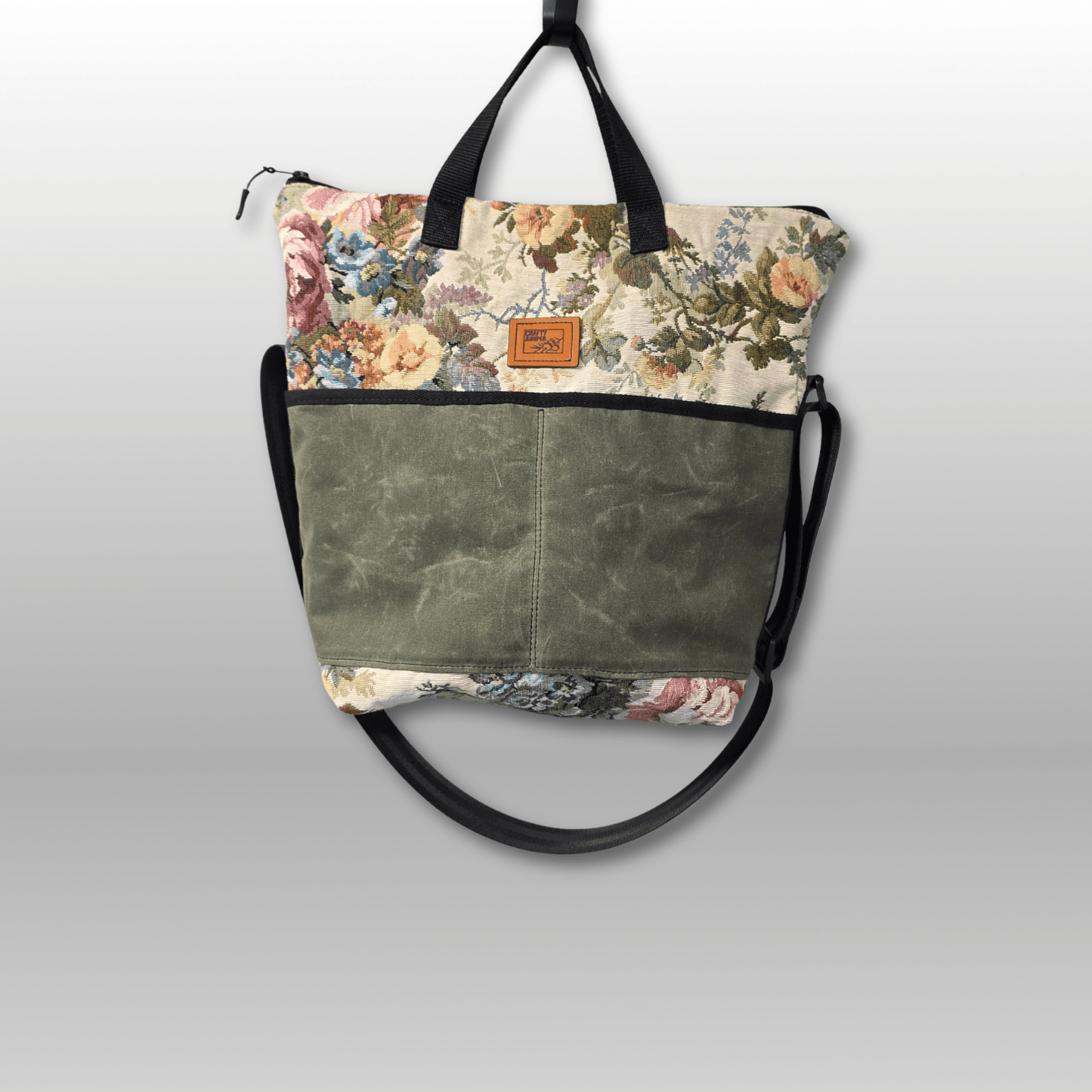 Seattle Bag in Tapestry Fabric - Crafty Juniper