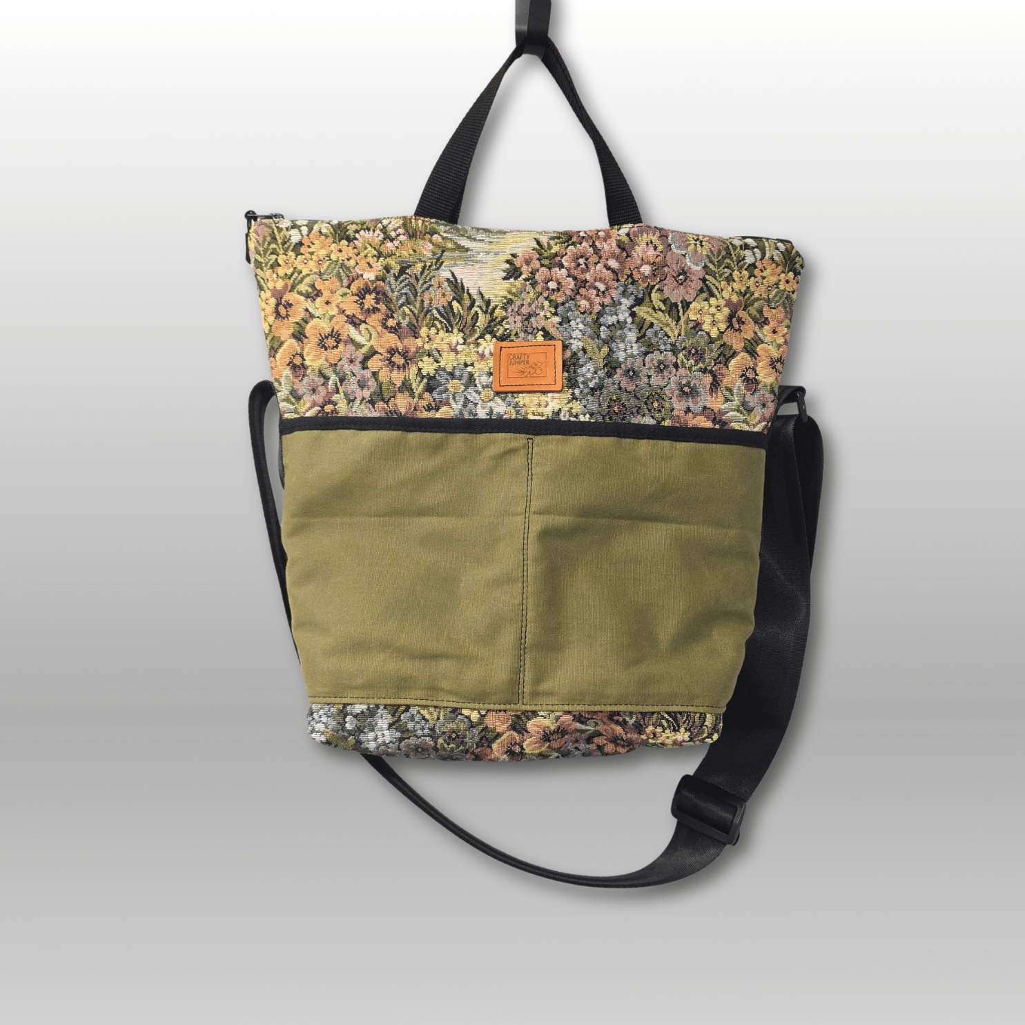 Seattle Bag in Tapestry Fabric - Crafty Juniper