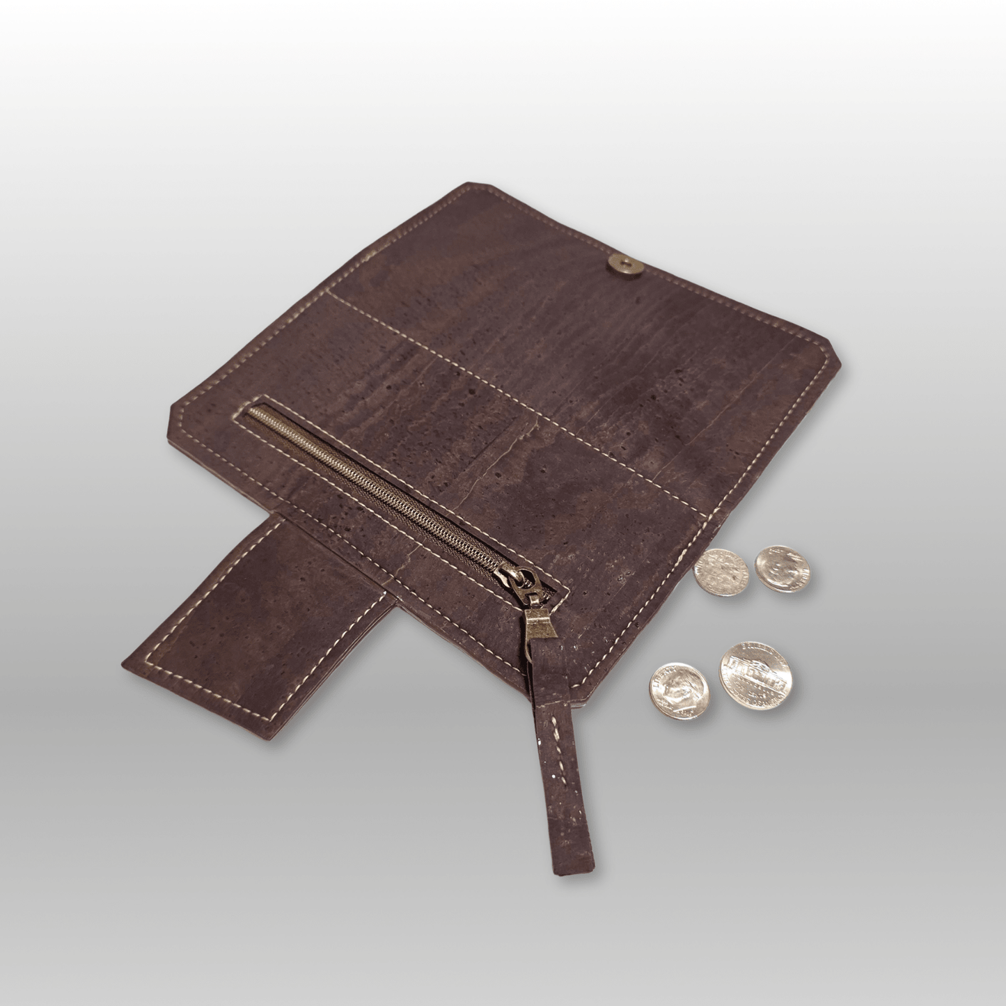 Tall Cork Wallet - Crafty Juniper