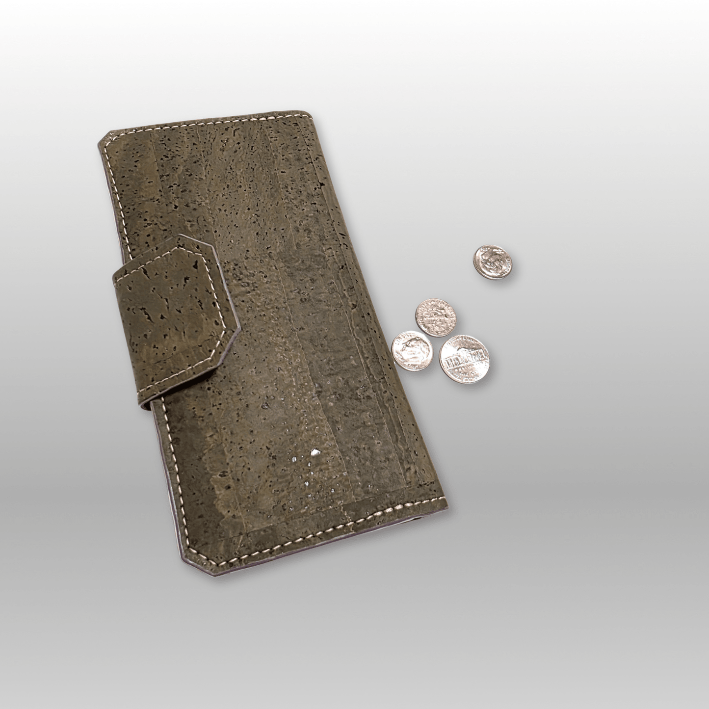 Tall Cork Wallet - Crafty Juniper