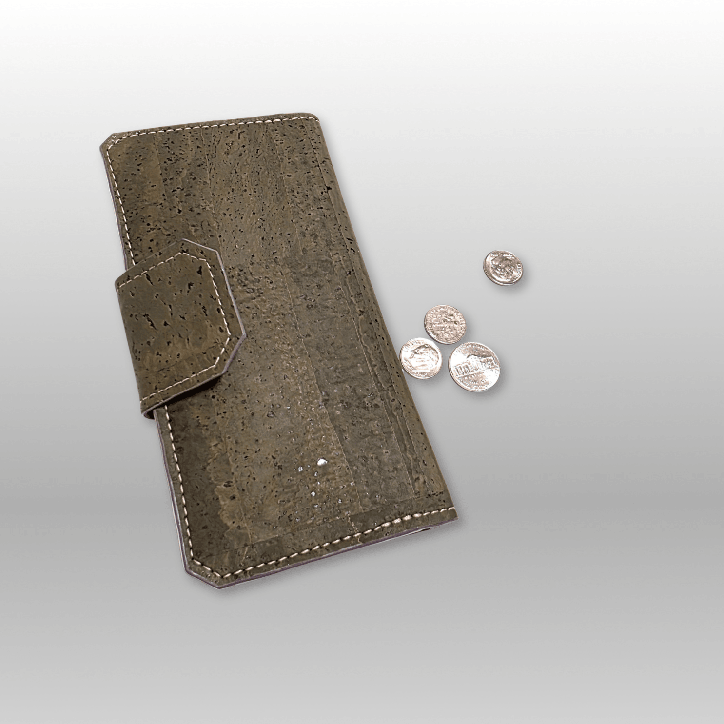 Tall Cork Wallet - Crafty Juniper