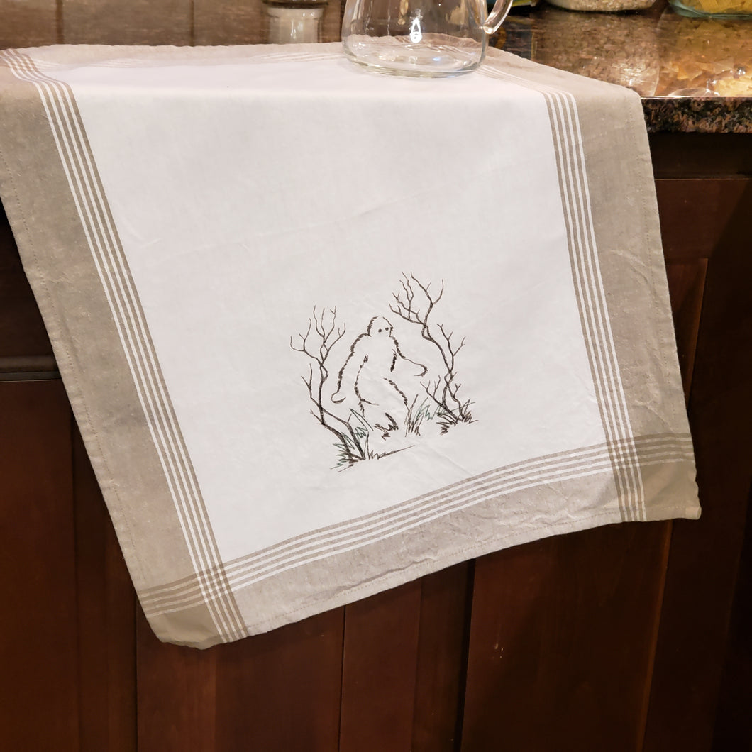 Embroidered Tea Towel