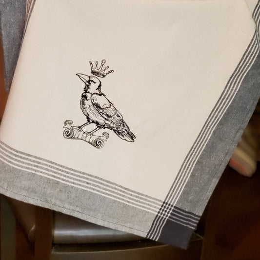 Embroidered Tea Towel