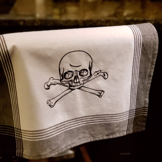 Embroidered Tea Towel