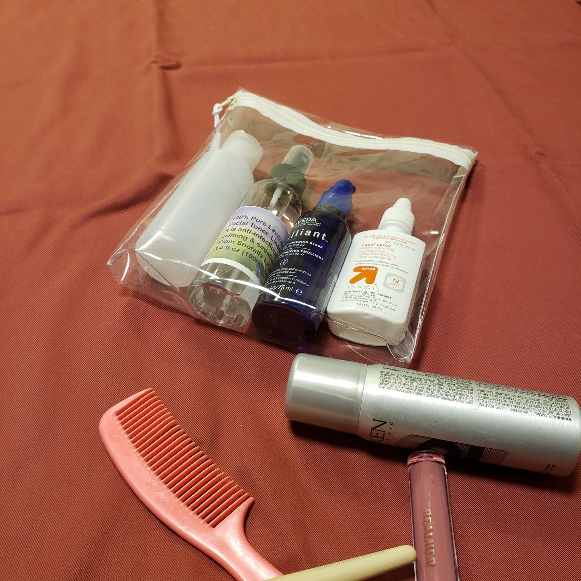 TSA clear pouch - Crafty Juniper