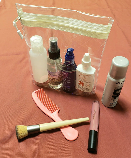 TSA clear pouch - Crafty Juniper