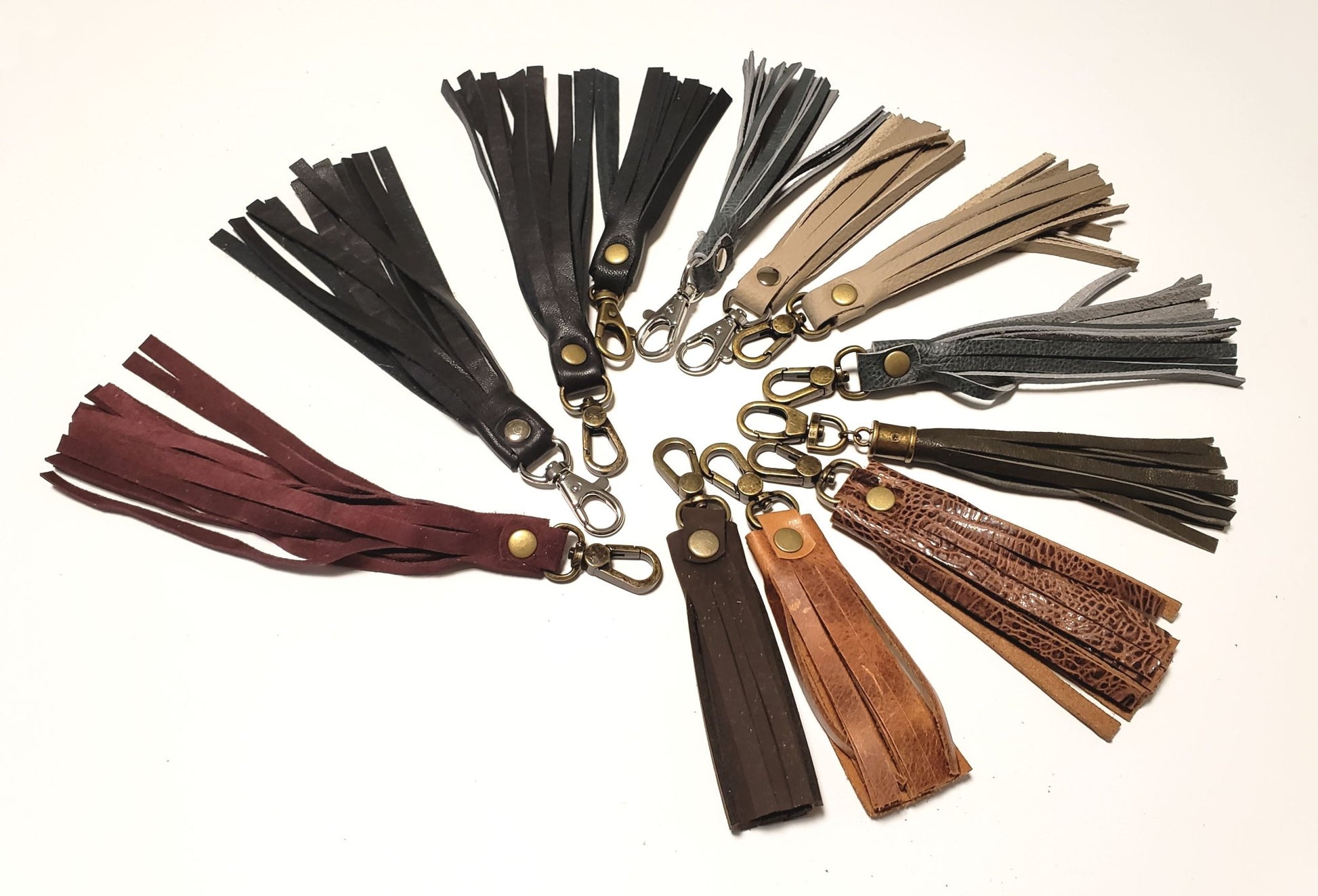 Leather tassel - Crafty Juniper