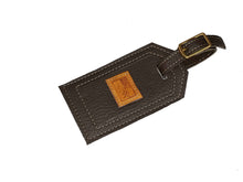 Load image into Gallery viewer, Leather luggage tag
