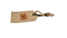 Load image into Gallery viewer, Leather luggage tag
